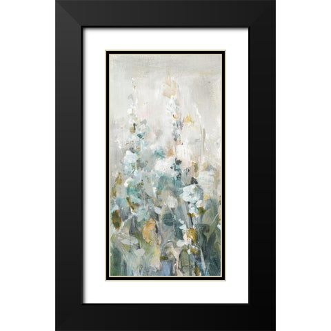 Rustic Garden Neutral IV Black Modern Wood Framed Art Print with Double Matting by Nai, Danhui