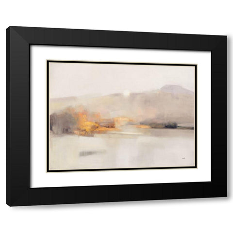 Memory of the West No Pink Black Modern Wood Framed Art Print with Double Matting by Purinton, Julia