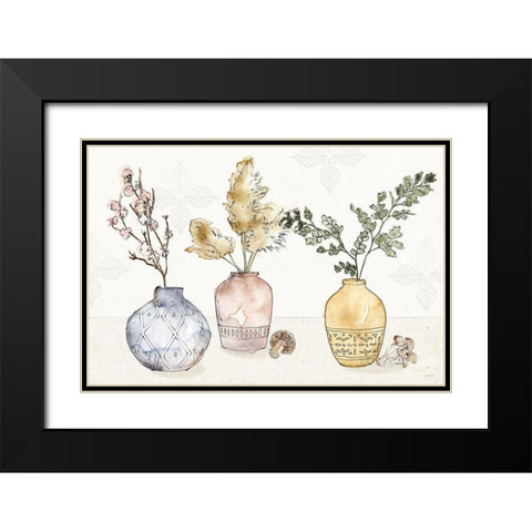 Fresh Farmhouse I Black Modern Wood Framed Art Print with Double Matting by Tavoletti, Anne