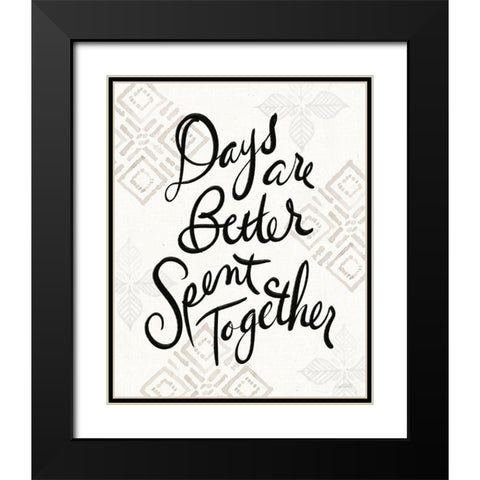 Fresh Farmhouse XII Black Modern Wood Framed Art Print with Double Matting by Tavoletti, Anne