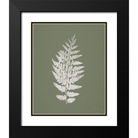 True Green VII Black Modern Wood Framed Art Print with Double Matting by Pertiet, Katie