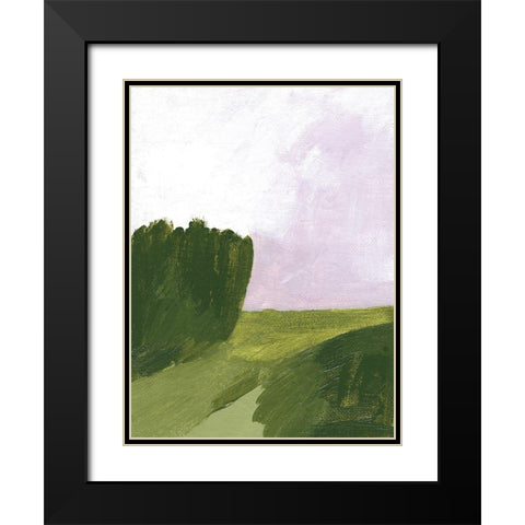 Lotts Lane Black Modern Wood Framed Art Print with Double Matting by Mack, Lynn