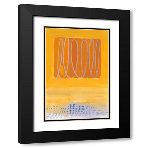 Wireless Black Modern Wood Framed Art Print with Double Matting by Lovell, Kathrine