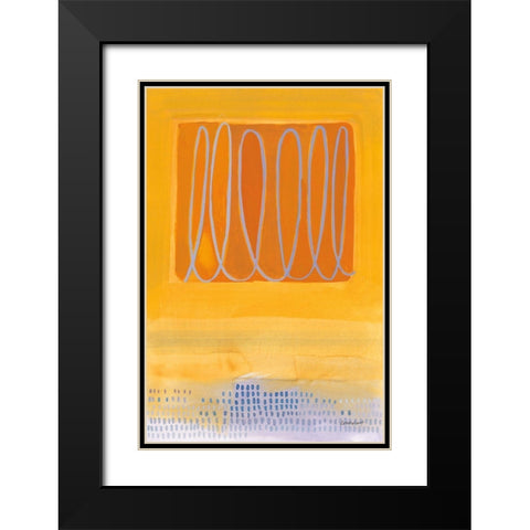 Wireless Black Modern Wood Framed Art Print with Double Matting by Lovell, Kathrine