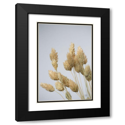 Wistful Black Modern Wood Framed Art Print with Double Matting by Larson, Nathan