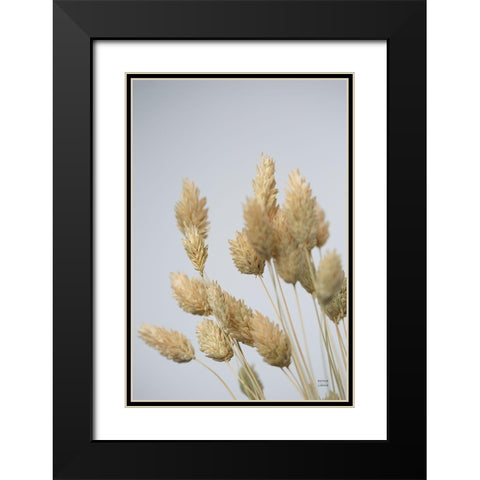 Wistful Black Modern Wood Framed Art Print with Double Matting by Larson, Nathan