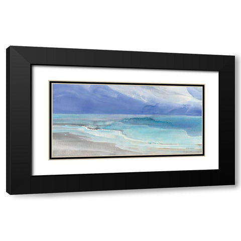 Grand View I Black Modern Wood Framed Art Print with Double Matting by Hristova, Albena