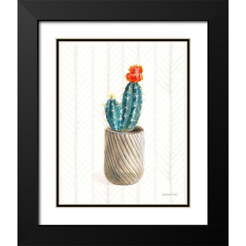 Desert Greenhouse XI Black Modern Wood Framed Art Print with Double Matting by Nai, Danhui