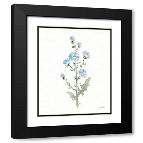 Flowers of the Wild III Black Modern Wood Framed Art Print with Double Matting by Pete, Katrina