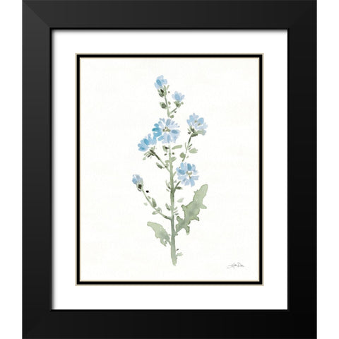 Flowers of the Wild III Black Modern Wood Framed Art Print with Double Matting by Pete, Katrina