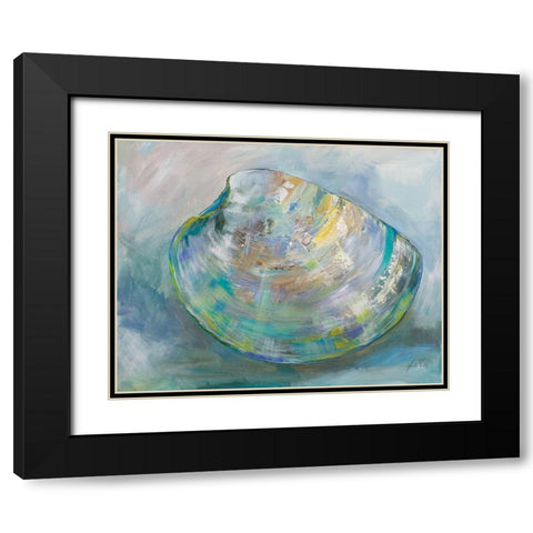 Beach Comber I Black Modern Wood Framed Art Print with Double Matting by Vertentes, Jeanette