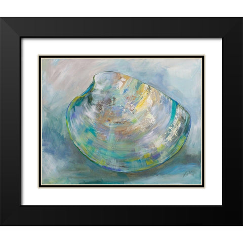 Beach Comber I Black Modern Wood Framed Art Print with Double Matting by Vertentes, Jeanette