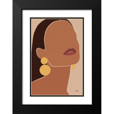 Summer Glow I Black Modern Wood Framed Art Print with Double Matting by Hershey, Moira