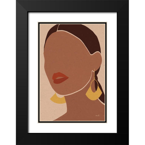 Summer Glow II Black Modern Wood Framed Art Print with Double Matting by Hershey, Moira