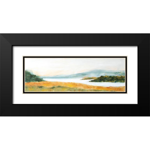 Secret River Black Modern Wood Framed Art Print with Double Matting by Schlabach, Sue