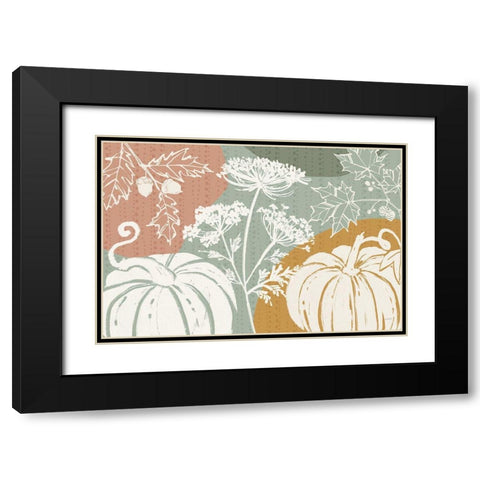Autumn Tones I Black Modern Wood Framed Art Print with Double Matting by Tavoletti, Anne