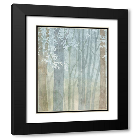 Woodland Love VIII Black Modern Wood Framed Art Print with Double Matting by Grove, Beth