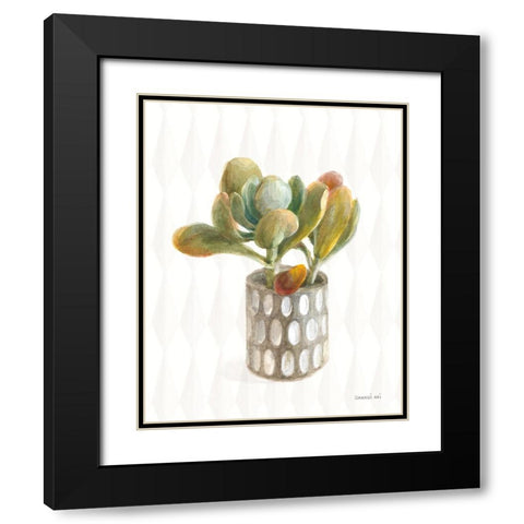 Desert Greenhouse XIV Black Modern Wood Framed Art Print with Double Matting by Nai, Danhui