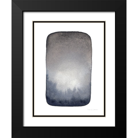 Moody Day I Black Modern Wood Framed Art Print with Double Matting by Gallagher, Megan