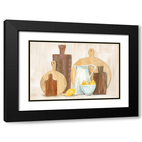 Marnies Kitchen III Black Modern Wood Framed Art Print with Double Matting by Schlabach, Sue