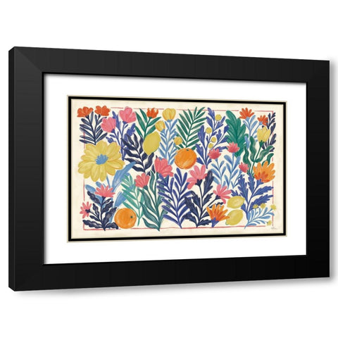 Cyprus I Black Modern Wood Framed Art Print with Double Matting by Penner, Janelle