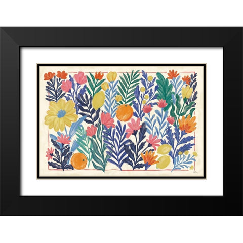 Cyprus I Black Modern Wood Framed Art Print with Double Matting by Penner, Janelle
