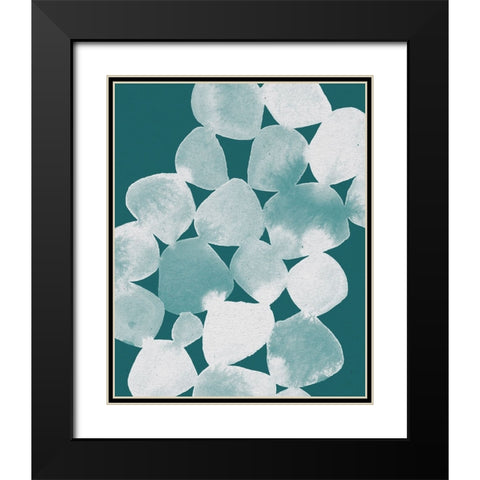 Boho Beautiful I Deep Lake Black Modern Wood Framed Art Print with Double Matting by Hershey, Moira