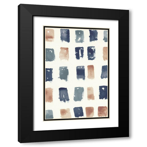 Pas Parfait III Rose Crop Black Modern Wood Framed Art Print with Double Matting by Novak, Shirley