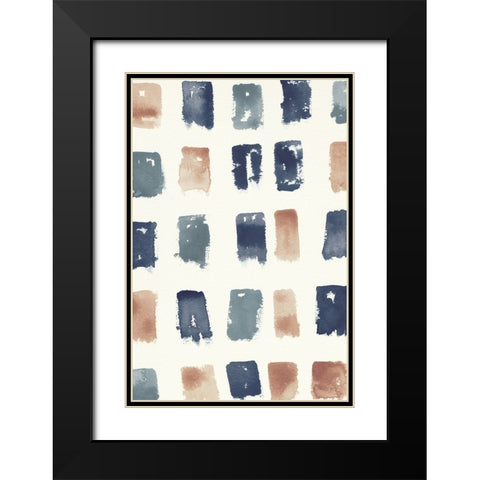 Pas Parfait III Rose Crop Black Modern Wood Framed Art Print with Double Matting by Novak, Shirley