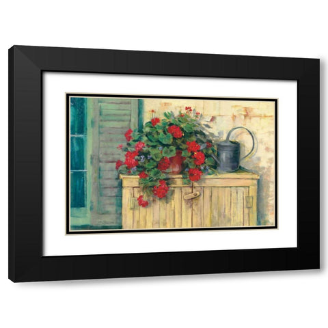 Gardeners Still Life Black Modern Wood Framed Art Print with Double Matting by Rowan, Carol