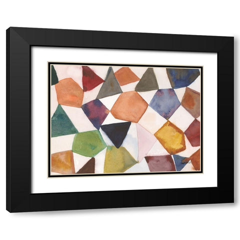Tilt Shift III Black Modern Wood Framed Art Print with Double Matting by Warrick, Cheryl