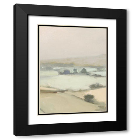 Dream Valley I Light Crop II Black Modern Wood Framed Art Print with Double Matting by Purinton, Julia