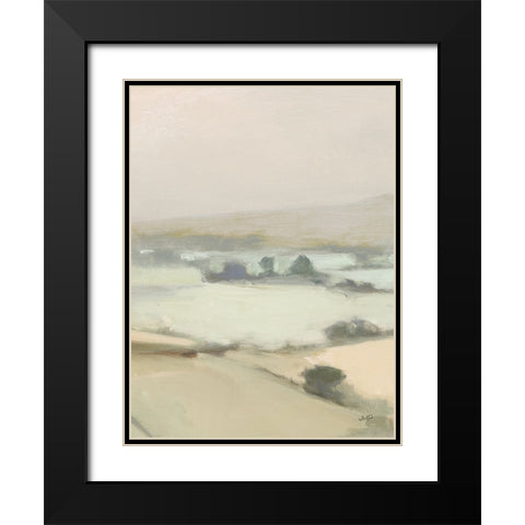 Dream Valley I Light Crop II Black Modern Wood Framed Art Print with Double Matting by Purinton, Julia
