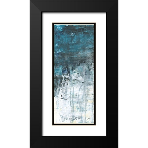 Glacial II Black Modern Wood Framed Art Print with Double Matting by Prahl, Courtney