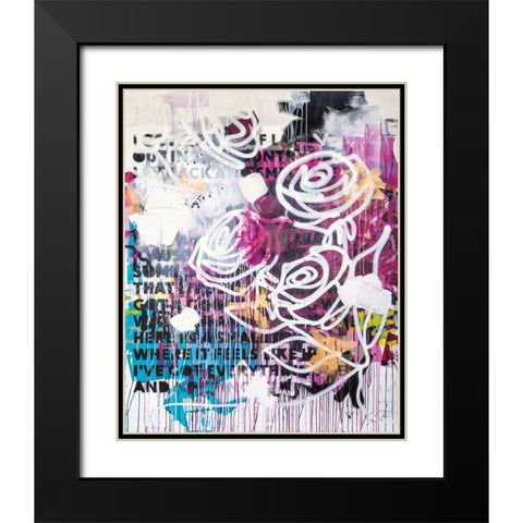 Ive Got Everything Black Modern Wood Framed Art Print with Double Matting by Youngstrom, Kent