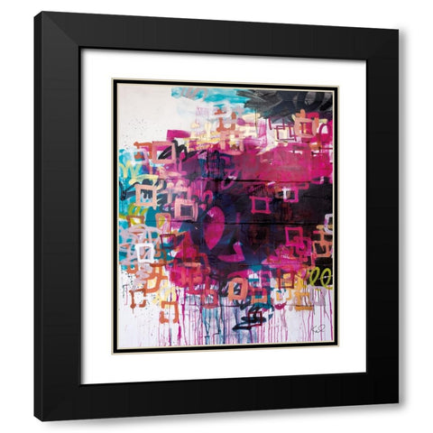 Ticking All the Boxes II Black Modern Wood Framed Art Print with Double Matting by Youngstrom, Kent