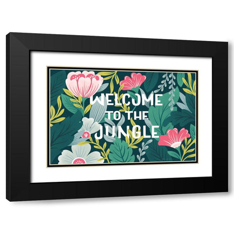 Lush Life I Black Modern Wood Framed Art Print with Double Matting by Graham, Gia