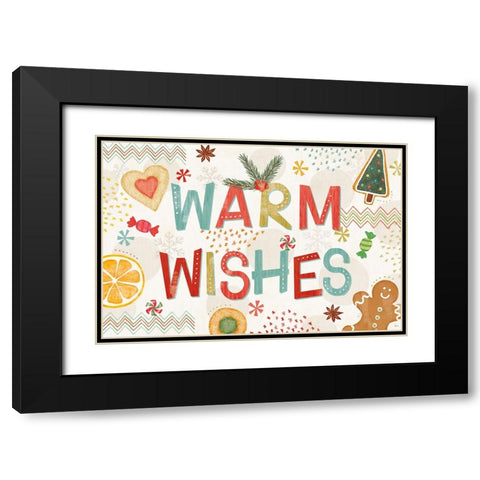 Sweet Treats I Black Modern Wood Framed Art Print with Double Matting by Charron, Veronique