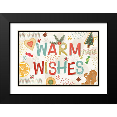 Sweet Treats I Black Modern Wood Framed Art Print with Double Matting by Charron, Veronique