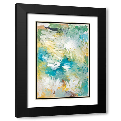 Vibrancy Black Modern Wood Framed Art Print with Double Matting by Youngstrom, Kent