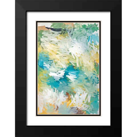 Vibrancy Black Modern Wood Framed Art Print with Double Matting by Youngstrom, Kent