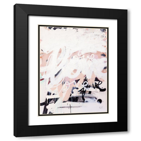 Love on Steroids Black Modern Wood Framed Art Print with Double Matting by Youngstrom, Kent