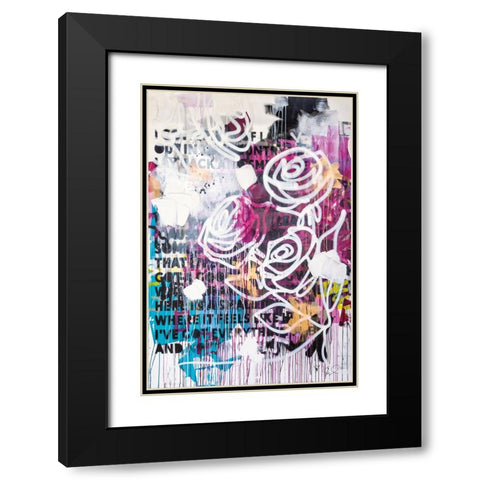 Ive Got Everything v2 Black Modern Wood Framed Art Print with Double Matting by Youngstrom, Kent