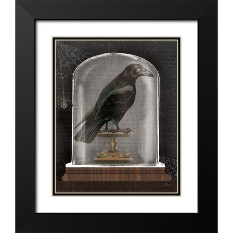 Apothecary Noir I Black Black Modern Wood Framed Art Print with Double Matting by Schlabach, Sue