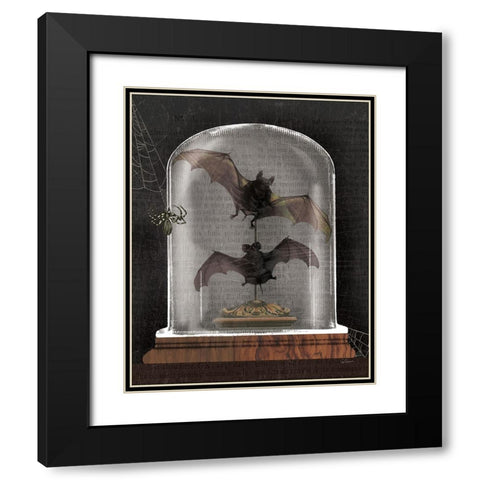 Apothecary Noir IV Black Black Modern Wood Framed Art Print with Double Matting by Schlabach, Sue