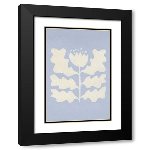 Delighted I Lavender Vertical Black Modern Wood Framed Art Print with Double Matting by Hershey, Moira