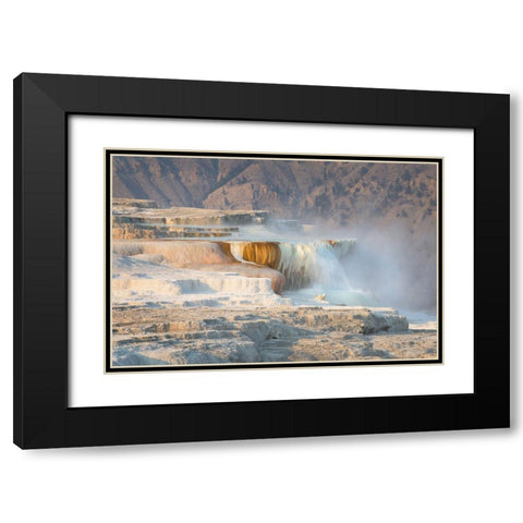 Terraces of Canary Spring Black Modern Wood Framed Art Print with Double Matting by Majchrowicz, Alan