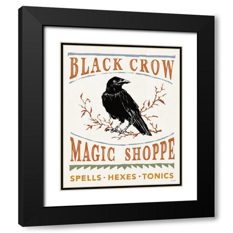 Haunted III Color Black Modern Wood Framed Art Print with Double Matting by Tavoletti, Anne