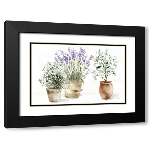Farmhouse Still Life Black Modern Wood Framed Art Print with Double Matting by Pete, Katrina
