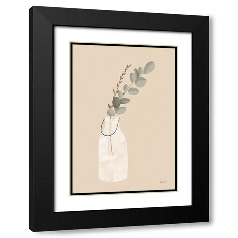 Natural Vessels I Tan Black Modern Wood Framed Art Print with Double Matting by Thorns, Becky